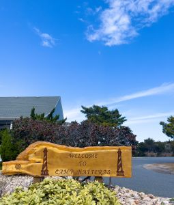 Welcome to Camp Hatteras Sign