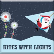 Kites with Lights and Hangin' with Santa