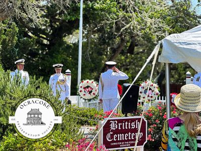 British Cemetery Ceremony