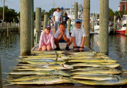 Fish Ocracoke, 3/4 Day Offshore Fishing Charter