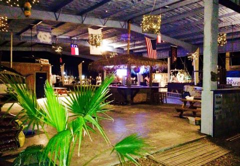 OBX Marina, Lounge Around the Tiki Bar