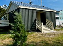 Ocracoke Civic & Business Association, The public restroom on Ocracoke is almost ready