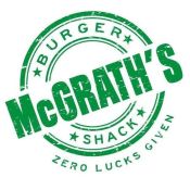 Logo for McGrath's Burger Shack